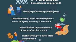 Aktuality / Odporúčania civilnej ochrany vzhľadom k nepriaznivým meteorologickým a hydrologickým situáciám - foto