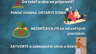 Aktuality / Odporúčania civilnej ochrany vzhľadom k nepriaznivým meteorologickým a hydrologickým situáciám - foto