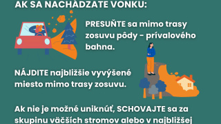 Aktuality / Odporúčania civilnej ochrany vzhľadom k nepriaznivým meteorologickým a hydrologickým situáciám - foto